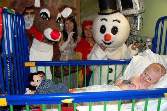 Stanley Turner spent last Christmas in Great Ormond Street Hospital