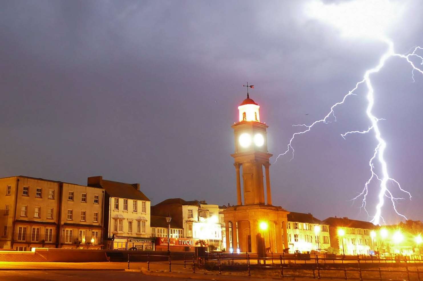 Paul Darby took this stunning photo of Herne Bay clock tower