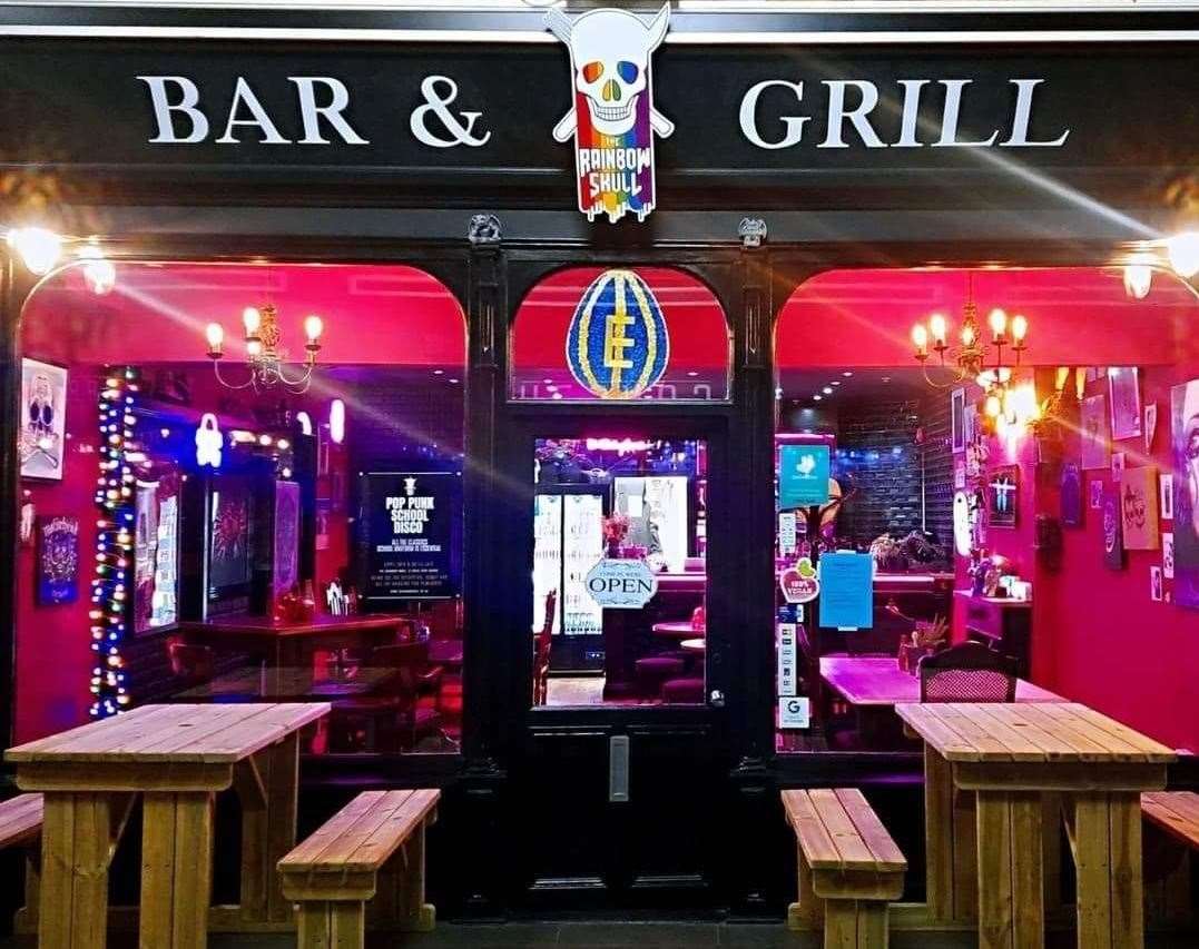 Owners of the former Rainbow Skull Grill restaurant are reopening their site as The Skull Bar. Picture: Tammy Tegun