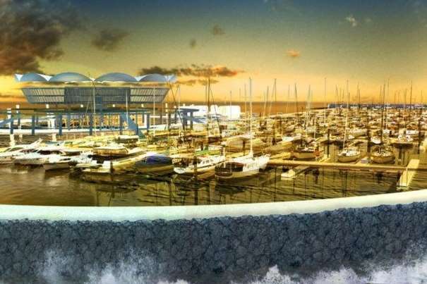 Plans show how the pier marina could look