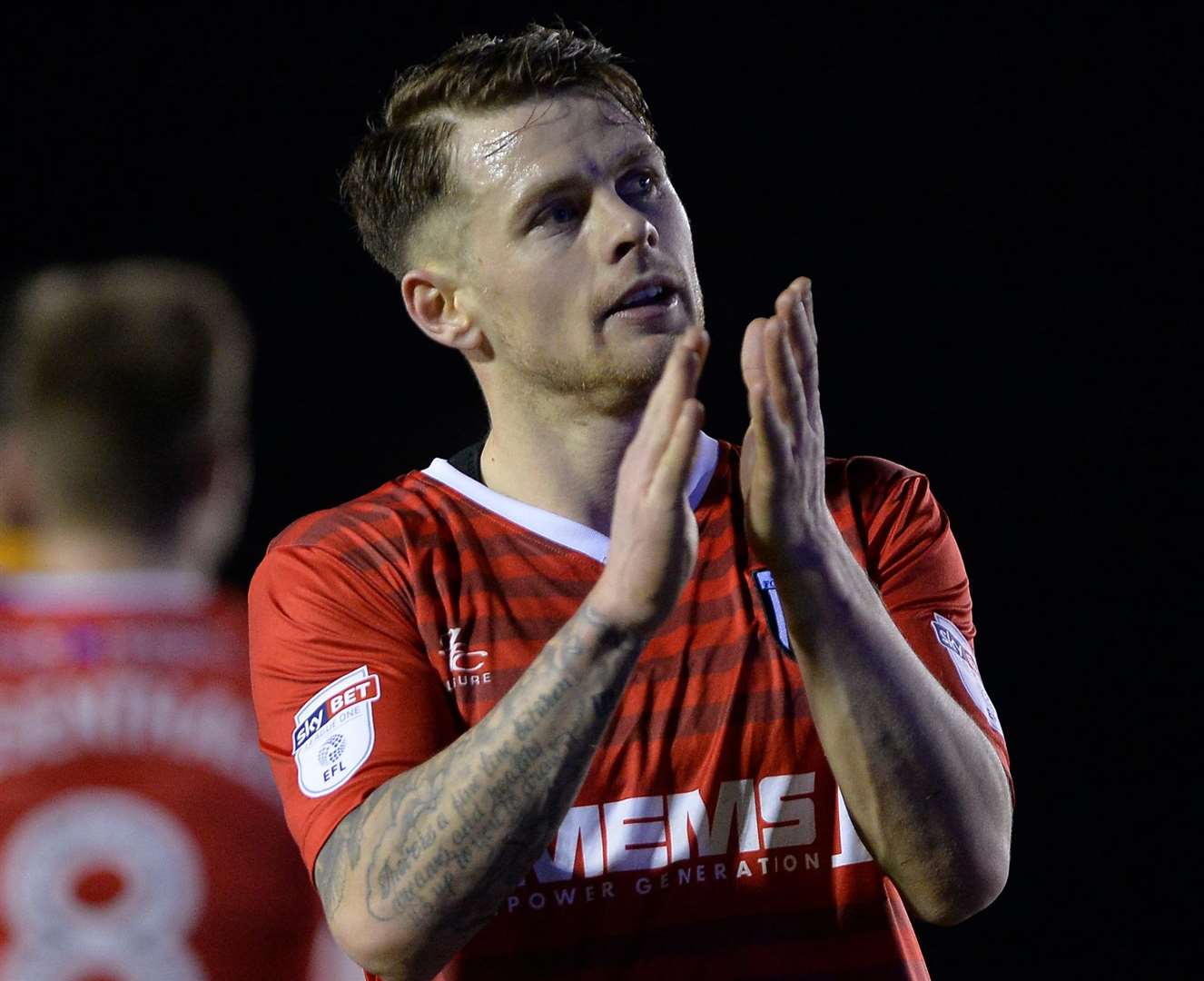 Mark Byrne says he is happy at Priestfield and wants a new contract Picture: Ady Kerry