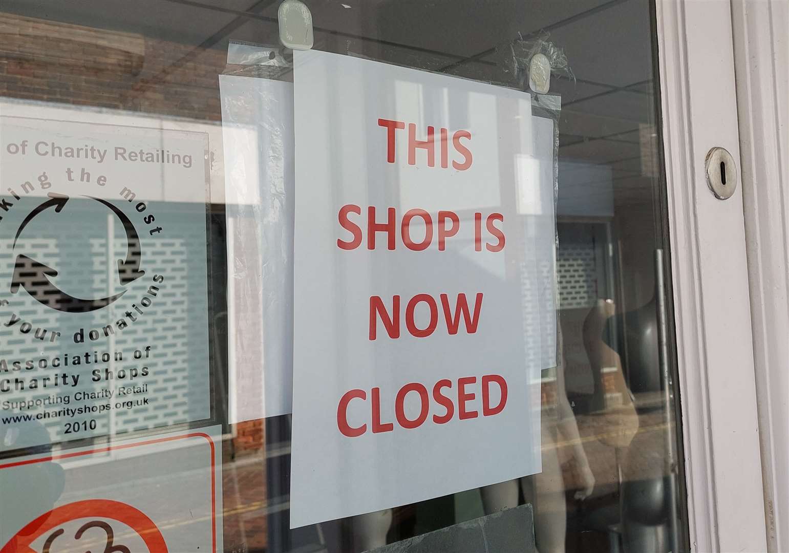The shop is now empty
