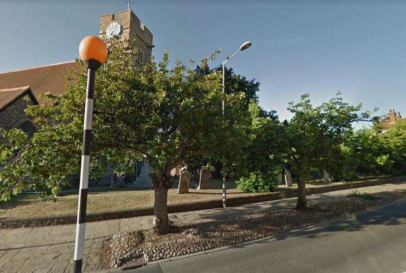 The incident happened near St Dunstans Church in London Road. Picture: Google Street View