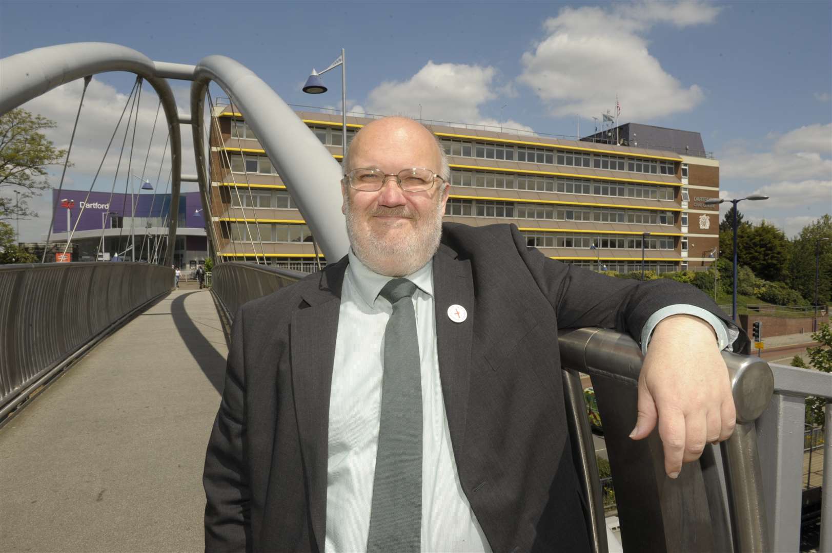 Leader of Dartford council Cllr Jeremy Kite