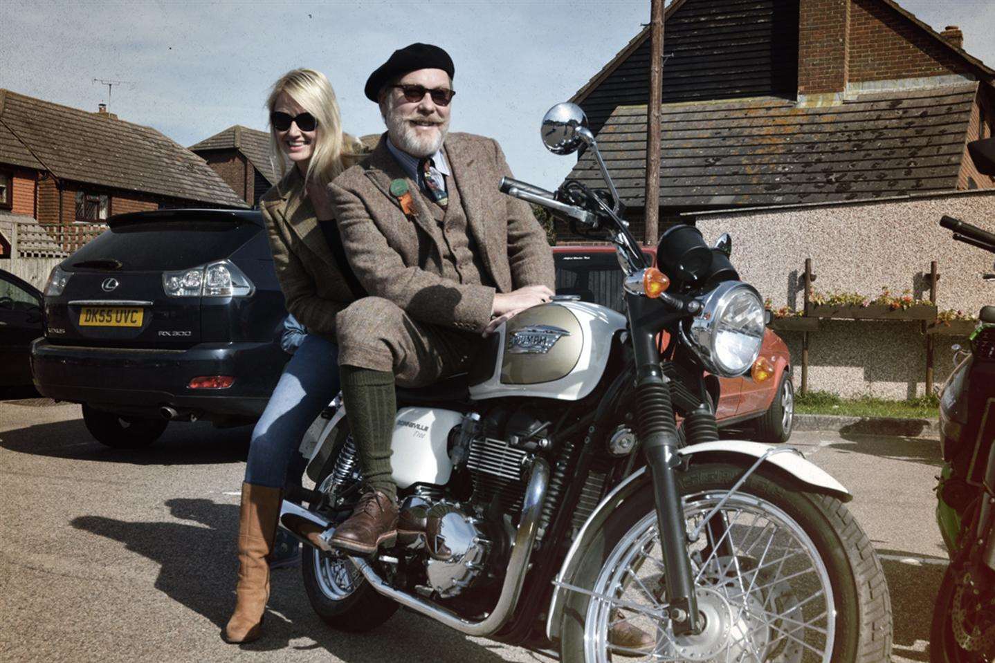 Vic Reeves and wife Nancy Sorrell