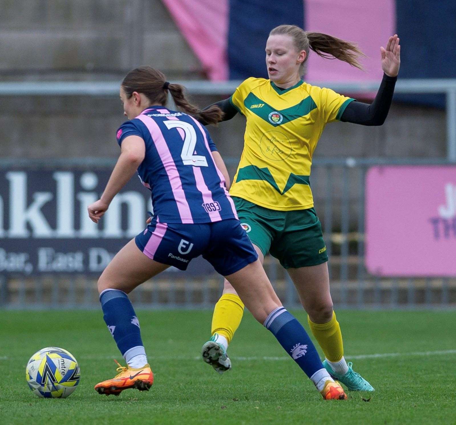 Ashford United Ladies lost 4-1 at Dulwich Hamlet in the League Cup. Picture: Ian Scammell