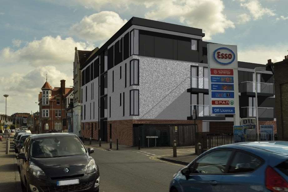 Plans for a block of nine flats in Herne Bay have been revealed