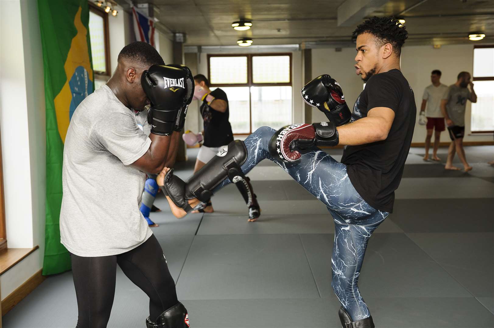 Fighter go through their paces at Revolution Martial Arts