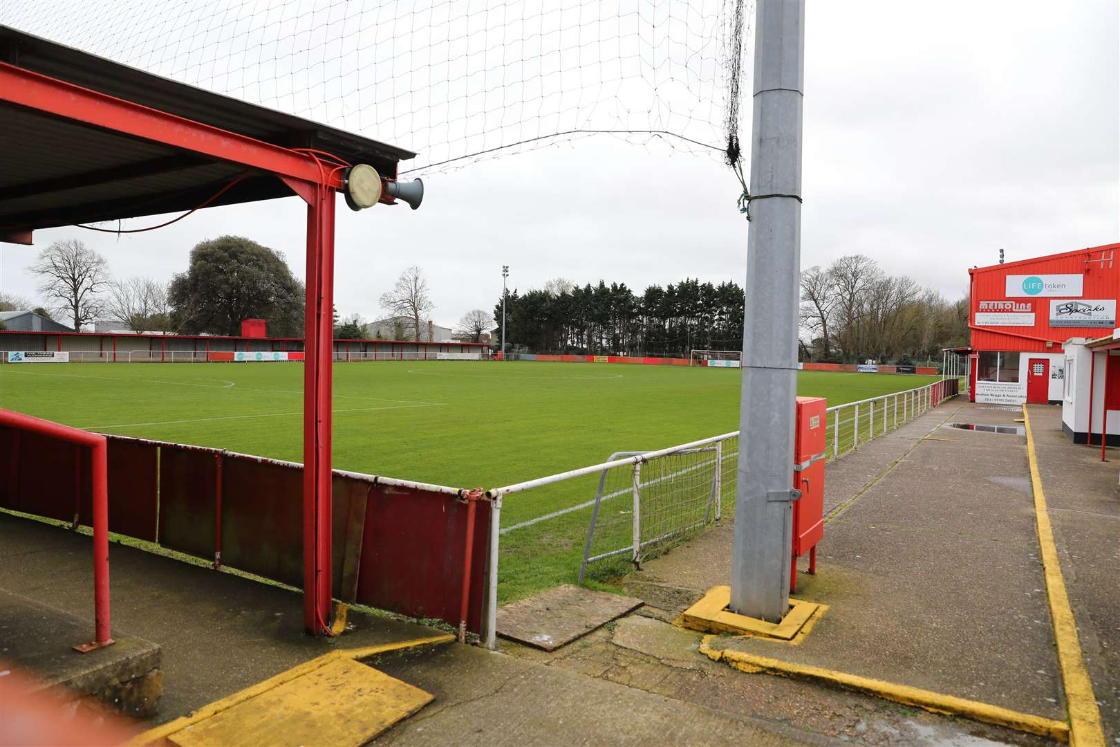 Hythe Town's Reachfields ground. Picture: Andy Jones