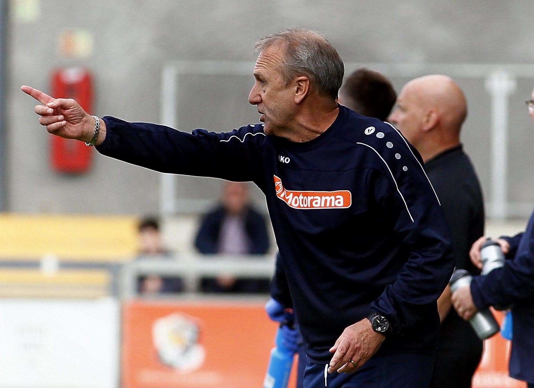 Darts caretaker boss Tony Burman has upped the intensity of training Picture: Sean Aidan