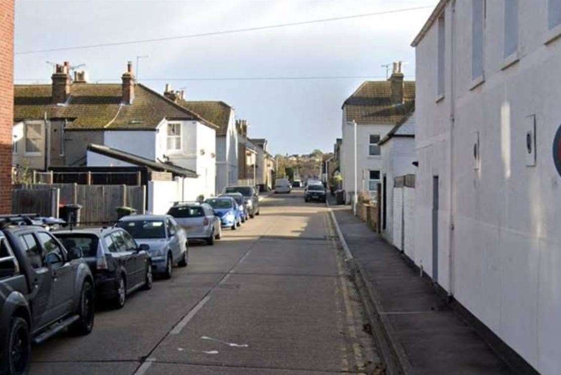 Cars in the Harwich Street area of Whitstable were damaged in February