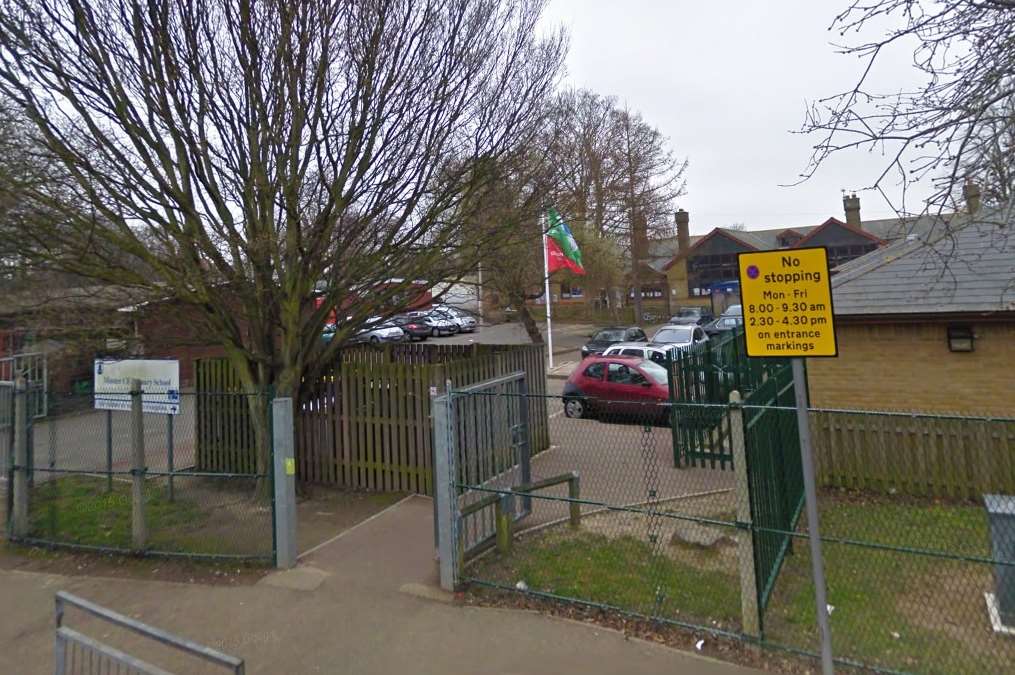 Minster Primary School, Ramsgate, has been evacuated. Picture: Google Maps