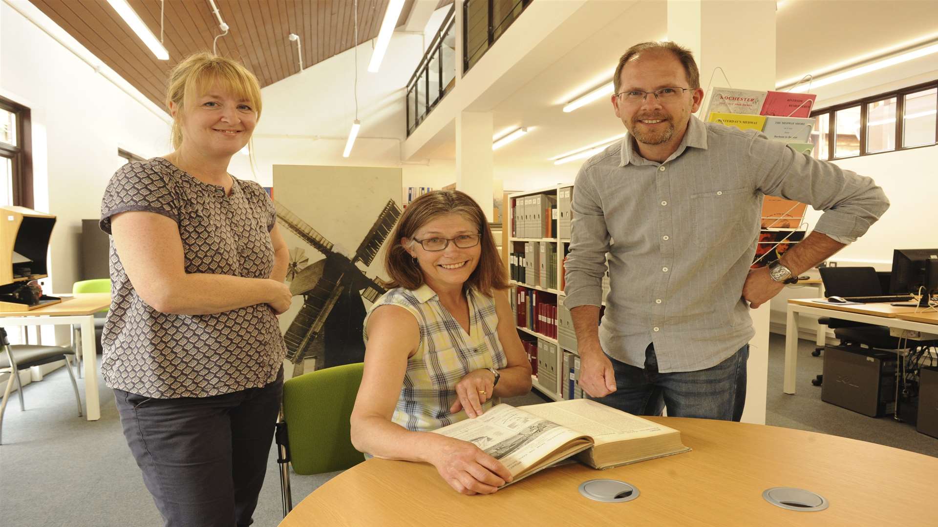 Staff at the new archives centre will be opening to the public on Tuesday.