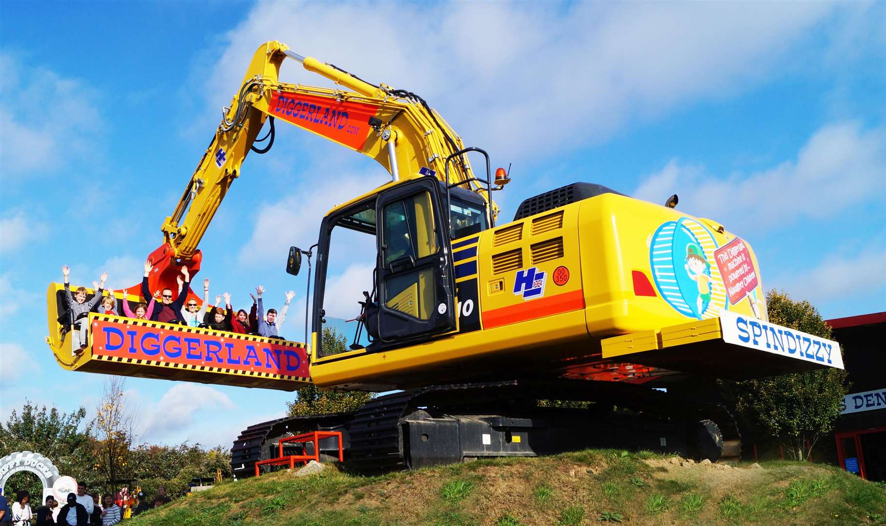 Head to Diggerland in Strood this summer