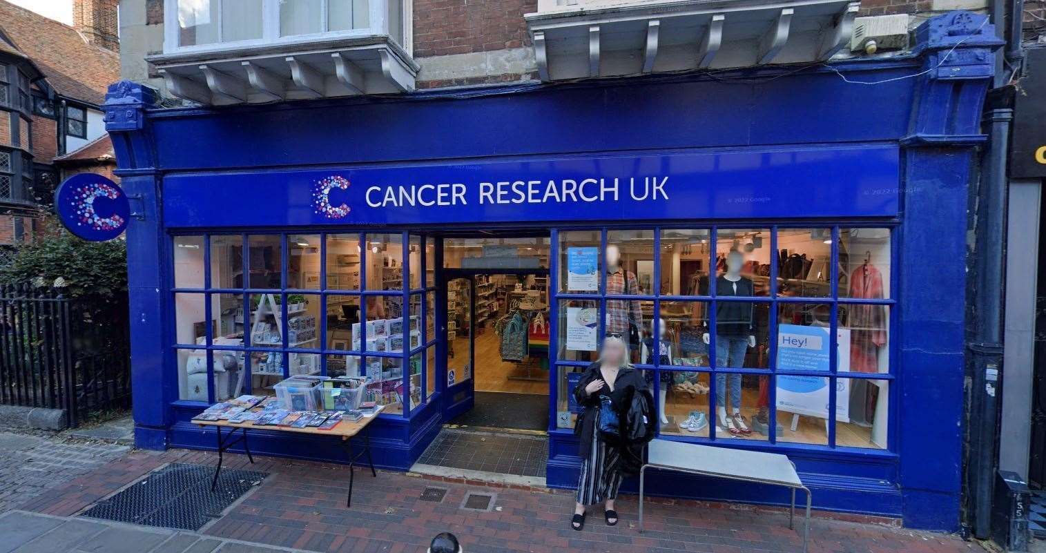 Cancer Research UK in Rochester. Picture: Google Maps