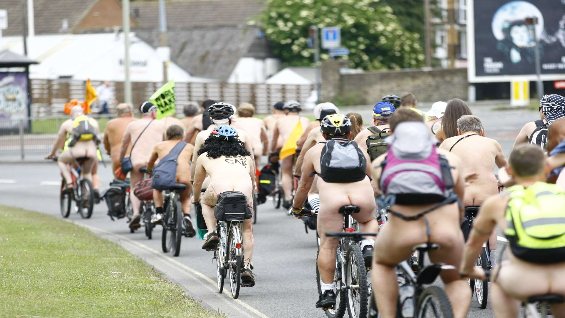 The World Naked Bike Ride is coming back to Canterbury