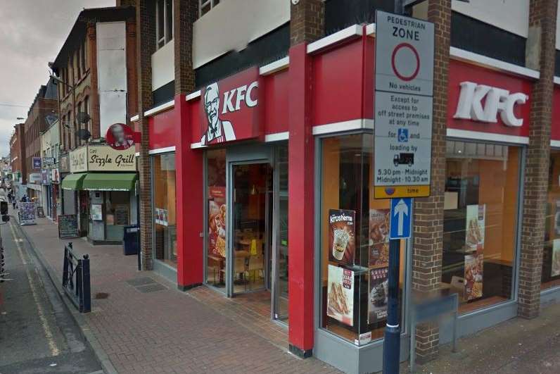 KFC in Week Street, Maidstone