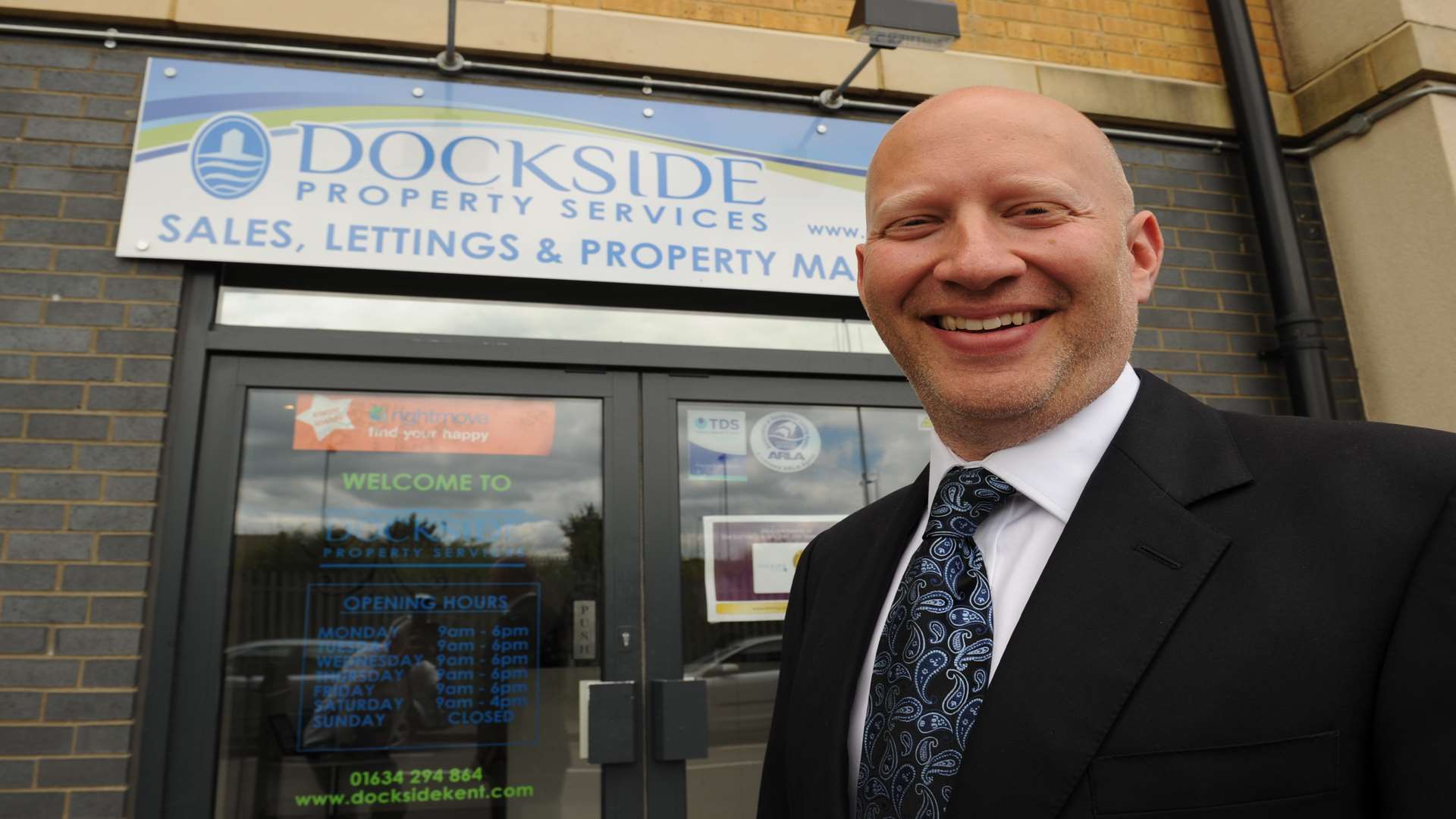 Dockside Property Services managing director Spencer Fortag