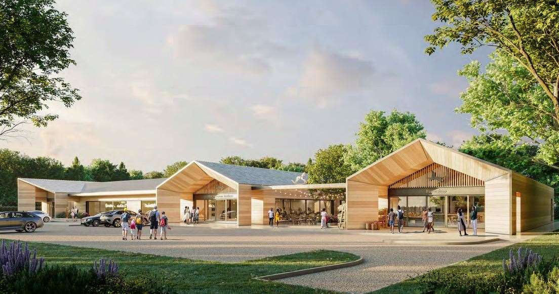 A new rocking horse workshop and museum with a cafe and farm shop could be built along the A28. Pictures: Hollaway
