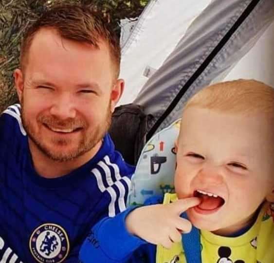 Andy and son Joshua Hoyle died after a car crash in Frant in August