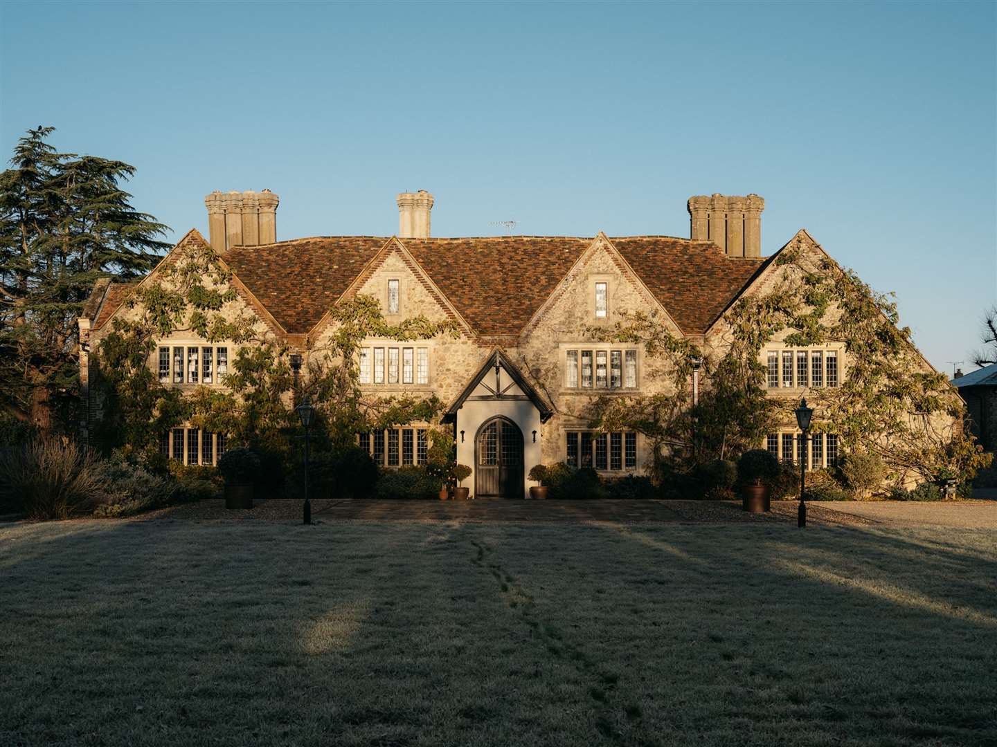 The 17th century manor house. Picture: Mark Anthony Fox