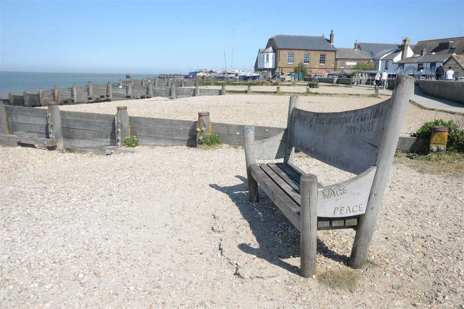Whitstable's beach was one of four Kent coastal stretches to be ranked in the top 50