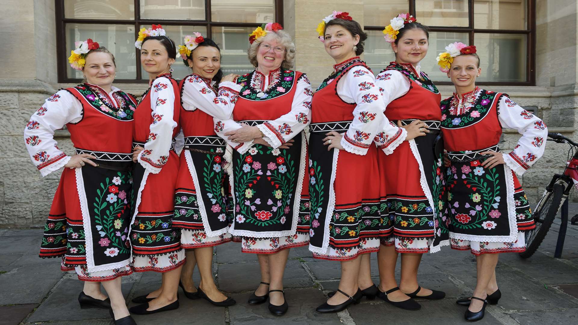 Kitka Bulgarian Folk, in Windmill Street. Picture: Andy Payton