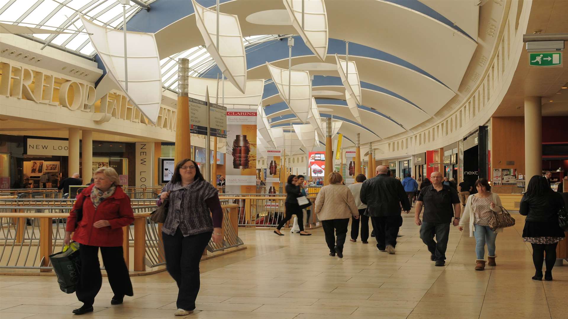 Bluewater has 1.8m sqft of shopping space