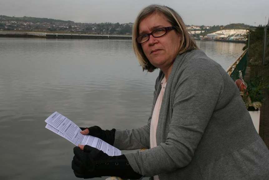 Valerie Costin, from Chatham, was sent a stranger’s council tax details