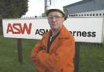 SAD TIME: Steelworker Nigel Ratcliff who has been at ASW since 1974. Picture: MATTHEW WALKER