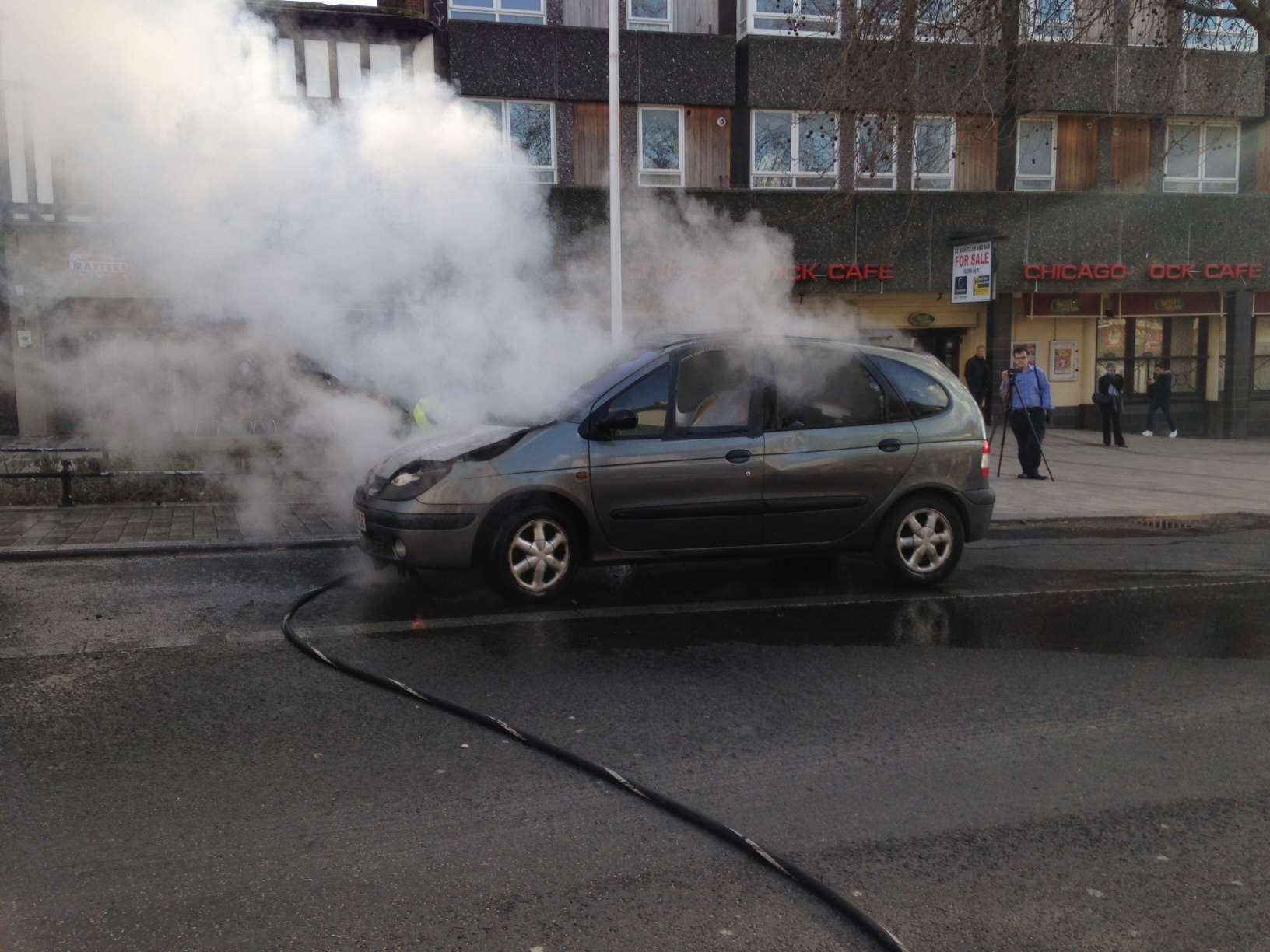 Car fire in Maidstone