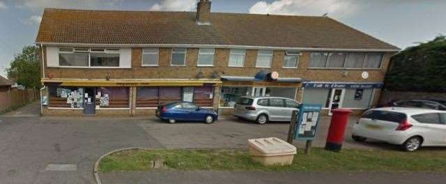 The community centre is next to a fish and chip shop in Lydd on Sea. Picture: Google