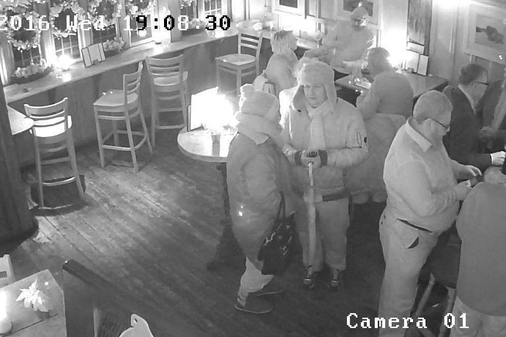 This couple stole a handbag from the Bishops Finger pub in St Dunstan's Street, Canterbury.