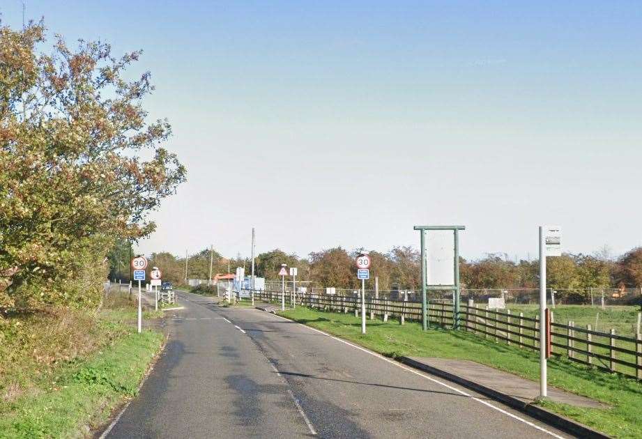 Sheppey Way near Iwade, Sittingbourne. Picture: Google Maps