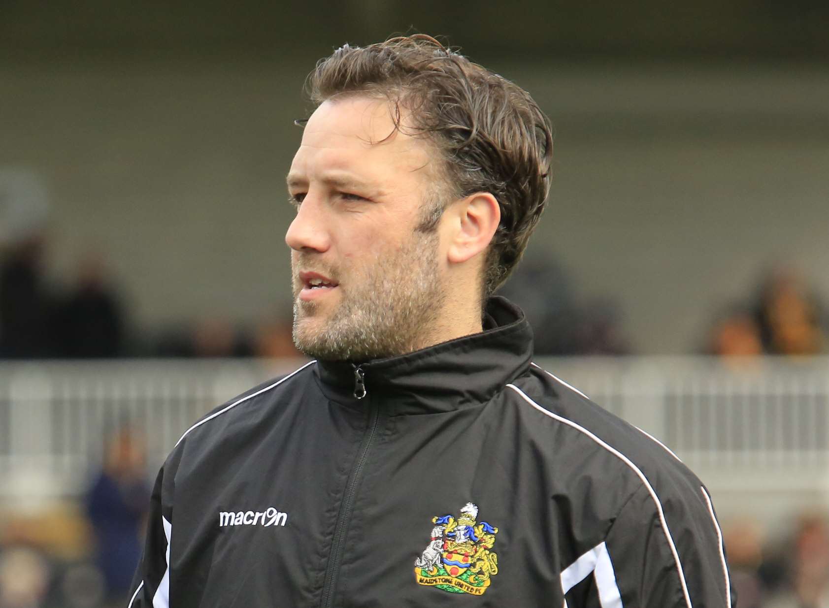 Maidstone boss Jay Saunders says loan signings are an option Picture: Martin Apps