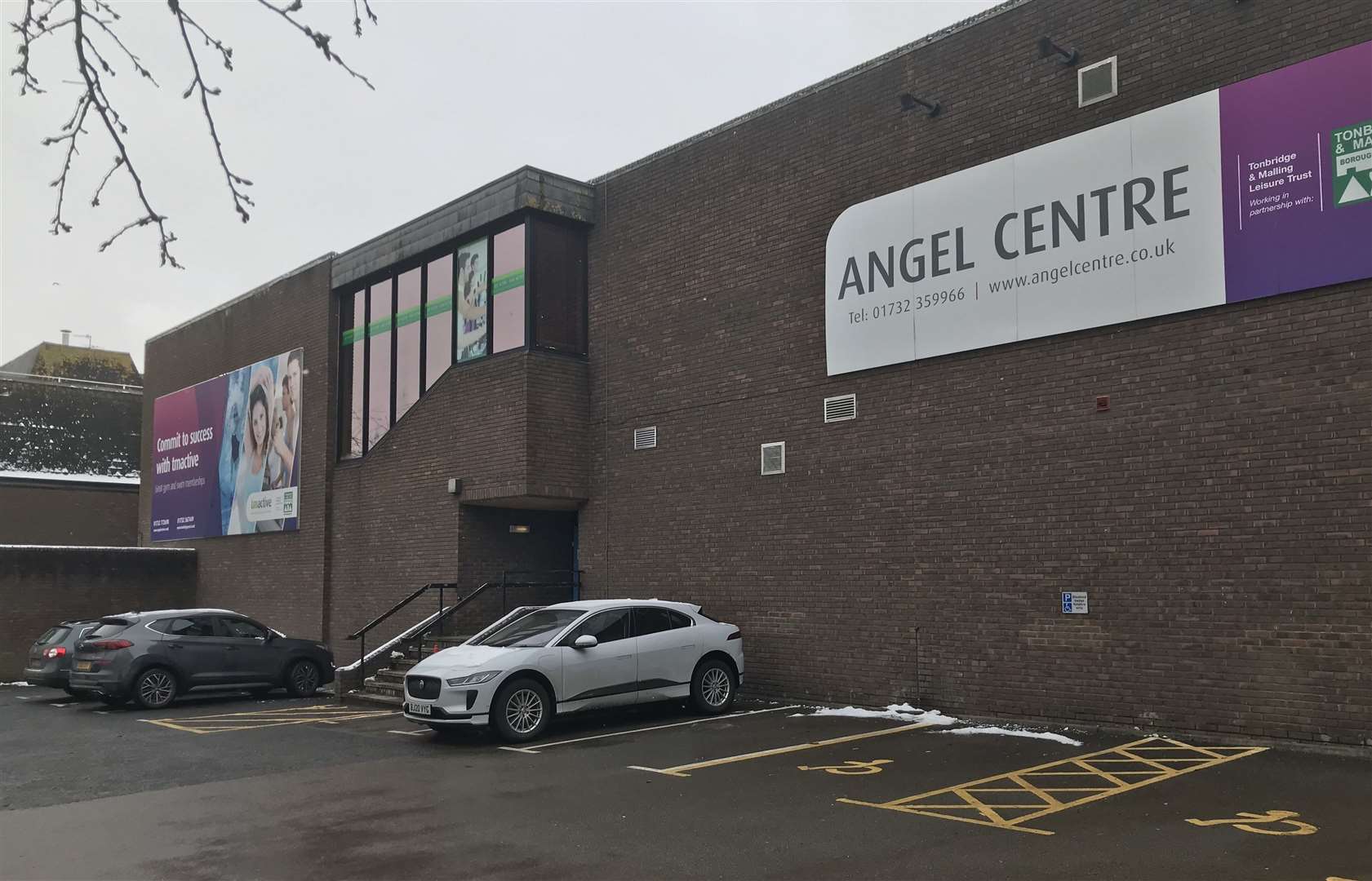 The Angel Centre in Tonbridge has been turned into a vaccination hub