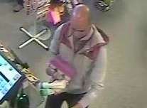 Cudworth caught on CCTV buying cleaning products