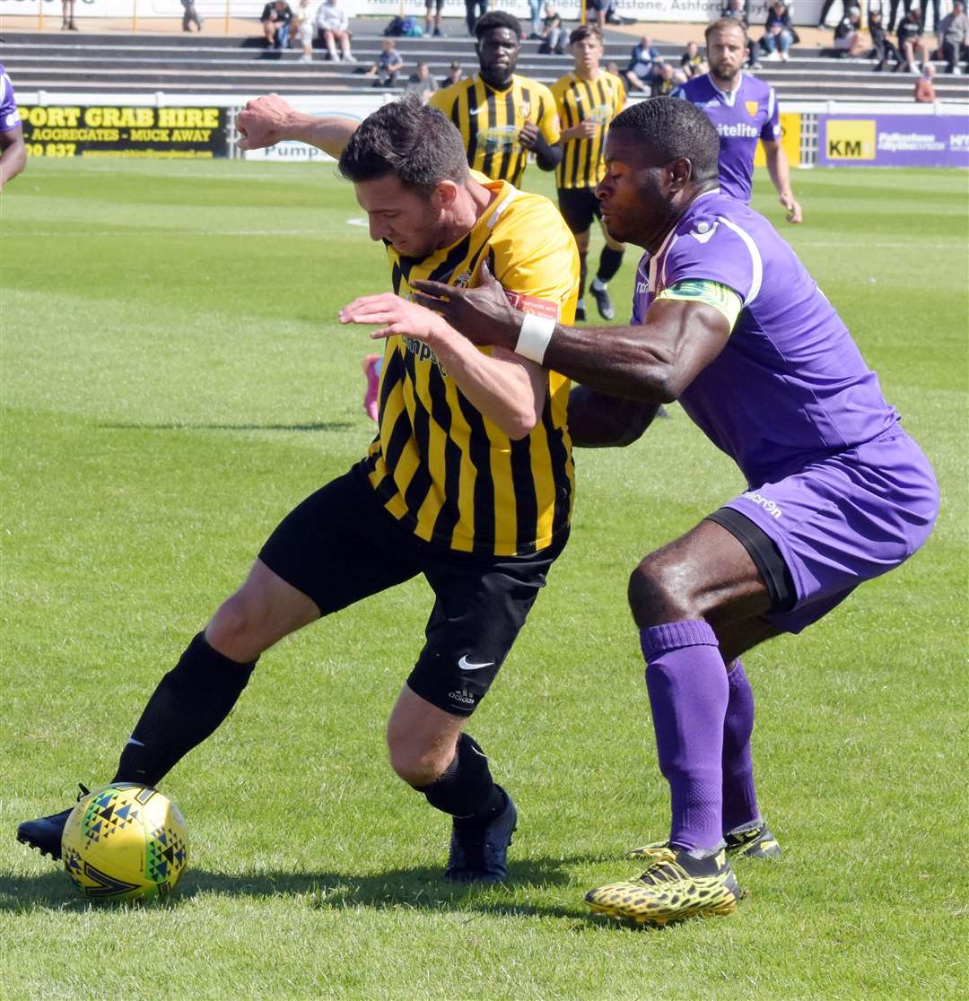 Folkestone beat Maidstone 3-1 in their final friendly at the weekend Picture: Randolph File