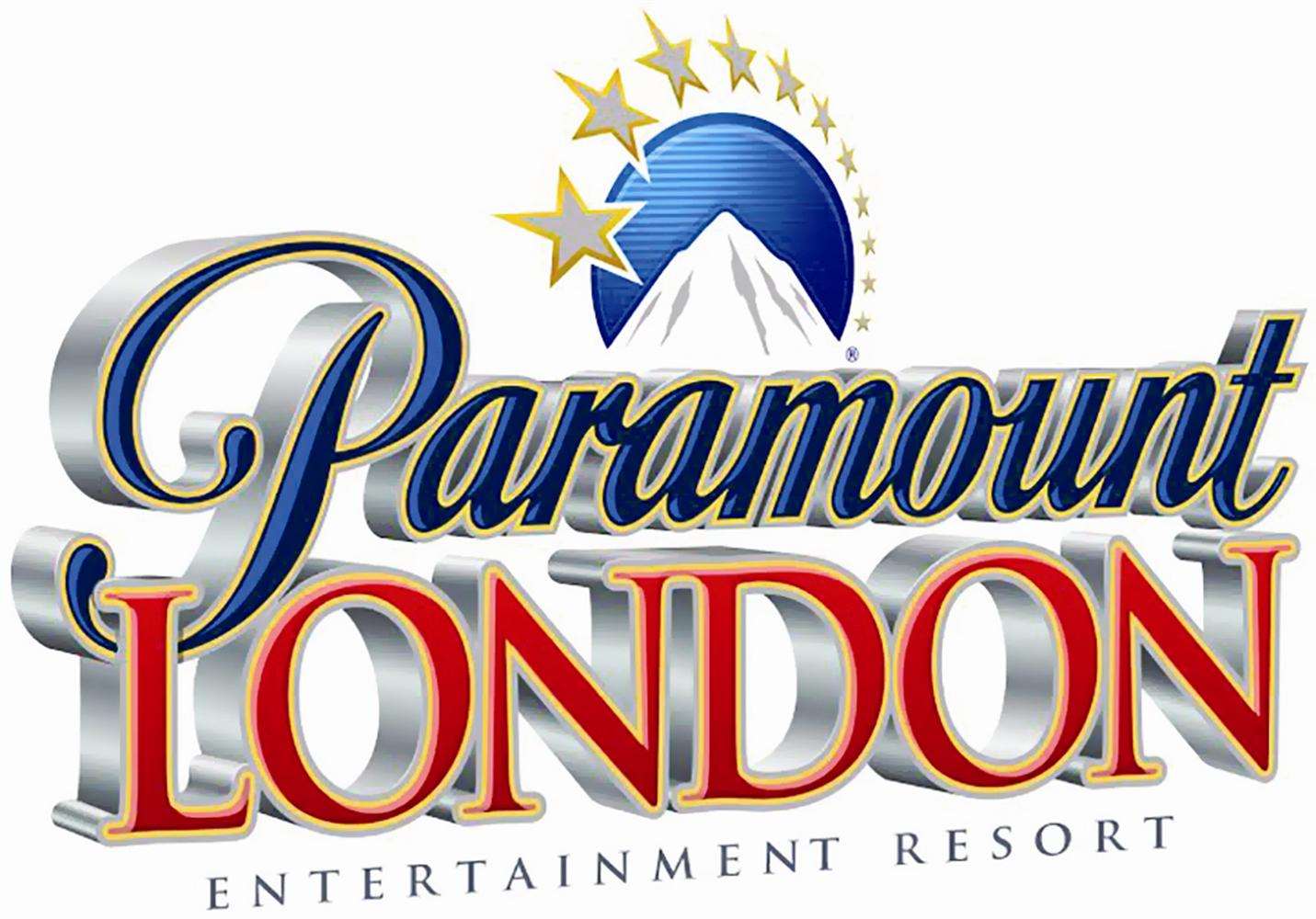 The new logo for London Paramount Entertainment Resort