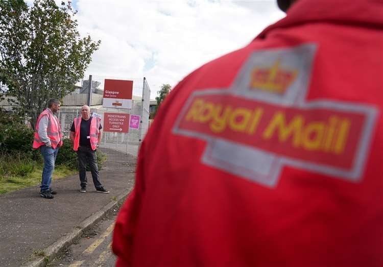 Royal Mail workers from the Communication Workers Union have announced 19 possible strike dates in the run up to Christmas. Picture: Andrew Milligan/PA.