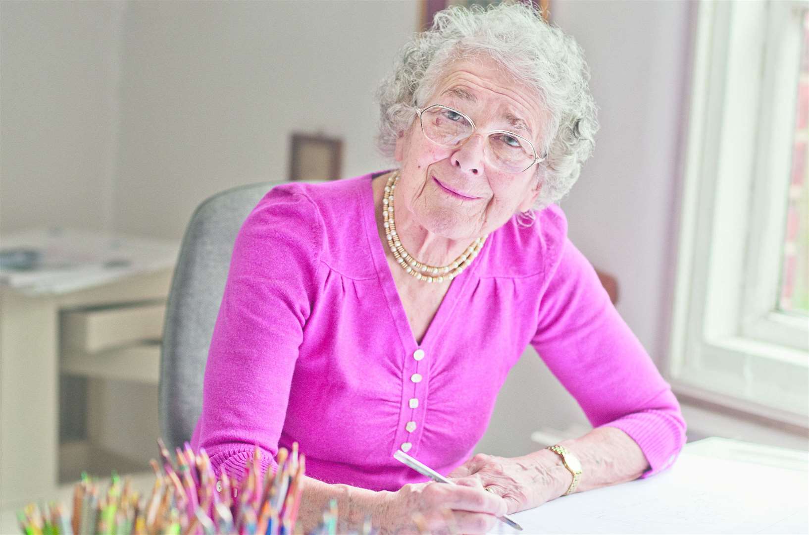 Author Judith Kerr, whose books include The Tiger Who Came to tea Picture: Eliz Huseyin