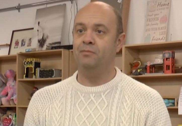 Steve Long, who runs The Strood Community Shop, says the wrong people have been paying more. Photo: KMTV