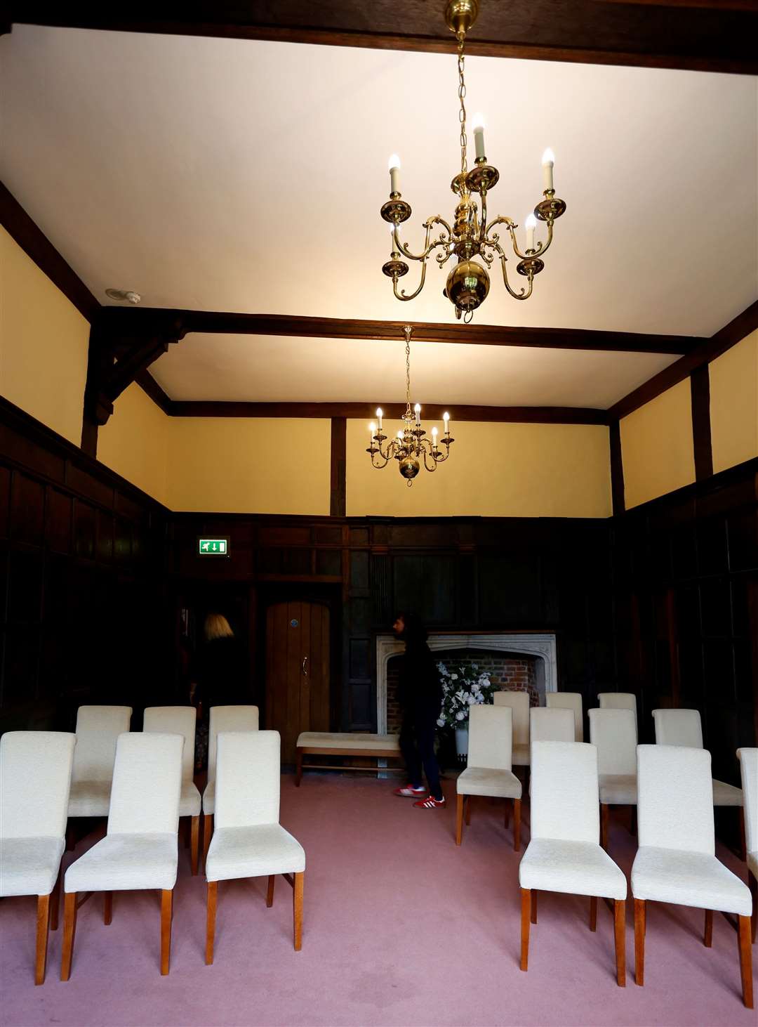 The Warham Room inside the Archbishop’s Palace