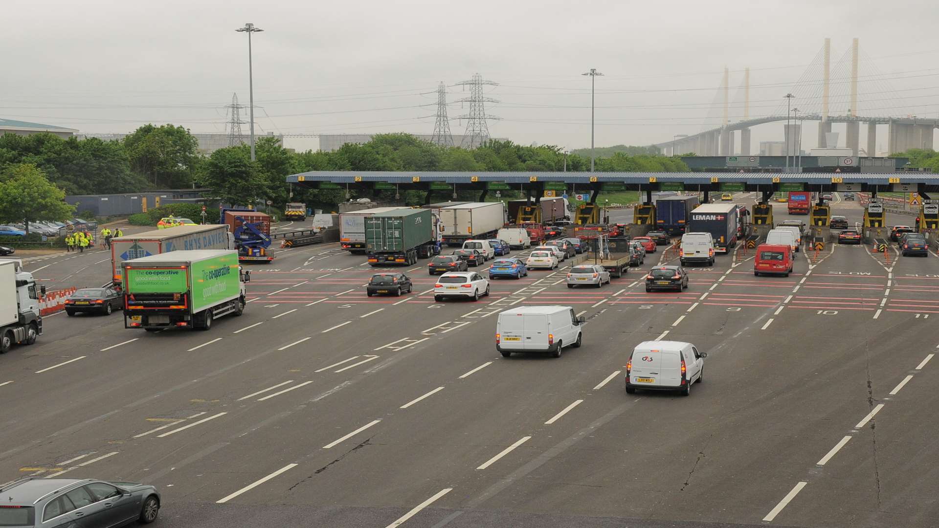 The current Dartford crossing. Picture: Steve Crispe