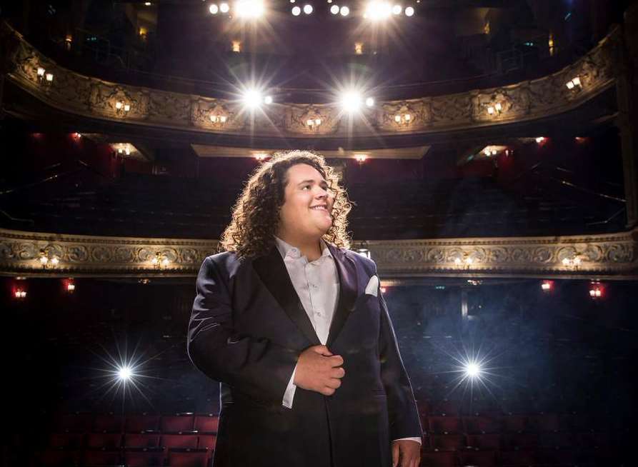 BGT runner-up Jonathan Antoine is hoping his "Fantoines" will turn out for his free gig in Canterbury