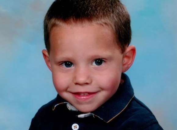 Tommy Sheldon, five, died after a car fire