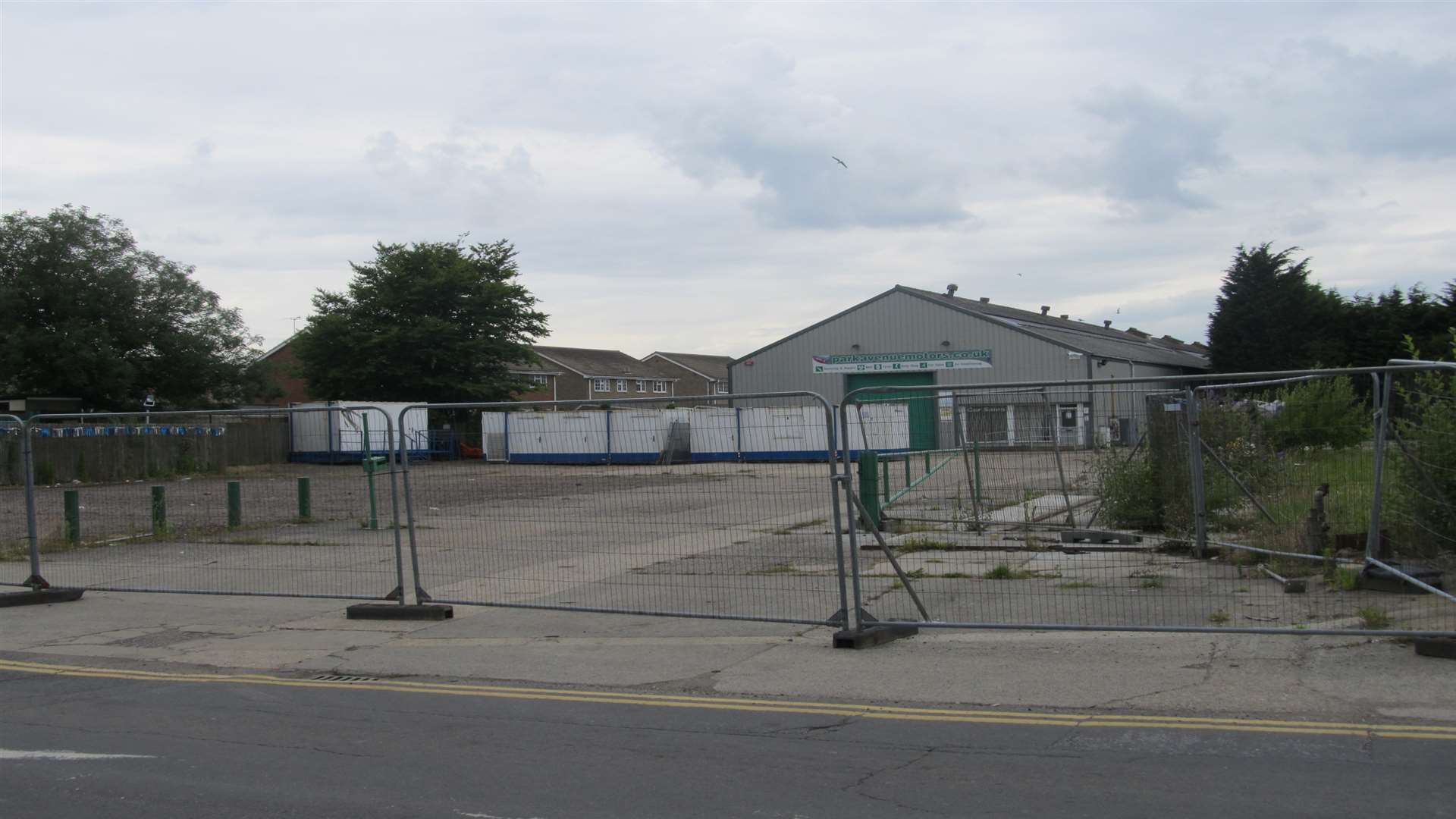 Albert Road, Deal: where the new supermarket could be built