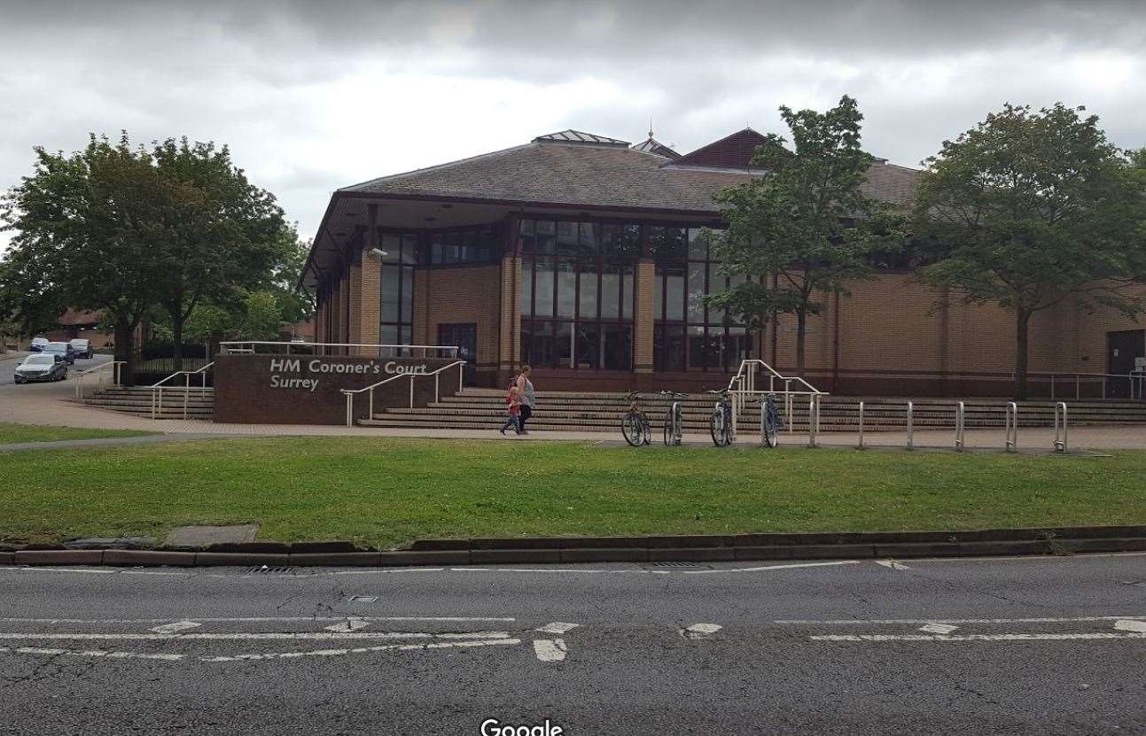 The inquest took place at Surrey Coroner's Court. Picture: Google