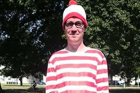 He picked Where's Wally as his first costume of the year.