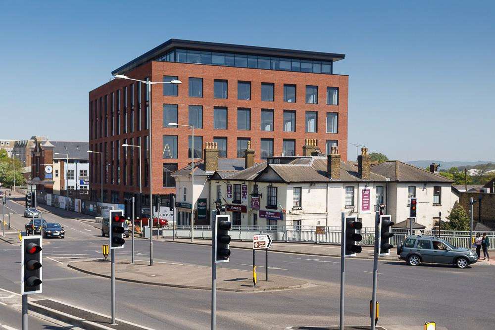Connect 38 in Ashford was first town centre office building to be built in 20 years in Kent